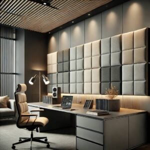 Akustika kanceláře – Akustické panely do bytu