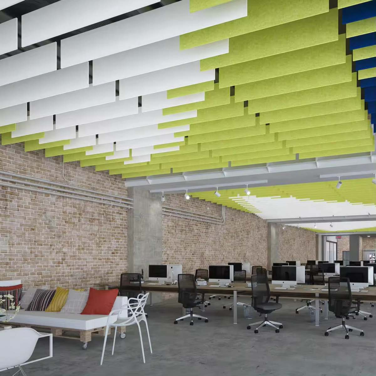 Bilnora Extra úzký vertikální stropní panel 120x30x1,2cm