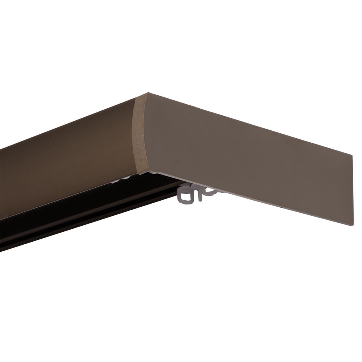 Sada stropní garnýže DECO s čelním panelem – kov – K dispozici v několika velikostech