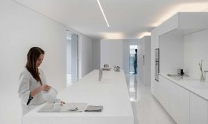 Villa minimalistická blanca-cocina