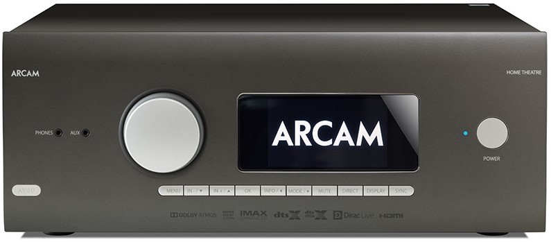 Zkontrolujte přijímač Arcam AV40