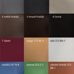 cseh barvy akustické membrány