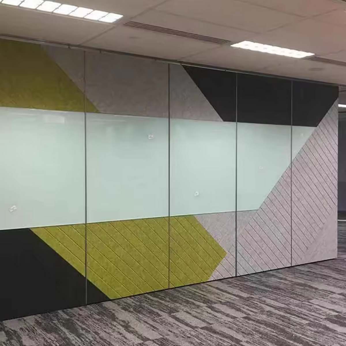 Akusticky panel Bilnora Vzor pruhů z extra husté plsti 120x60x0,9cm - Obrázek 7