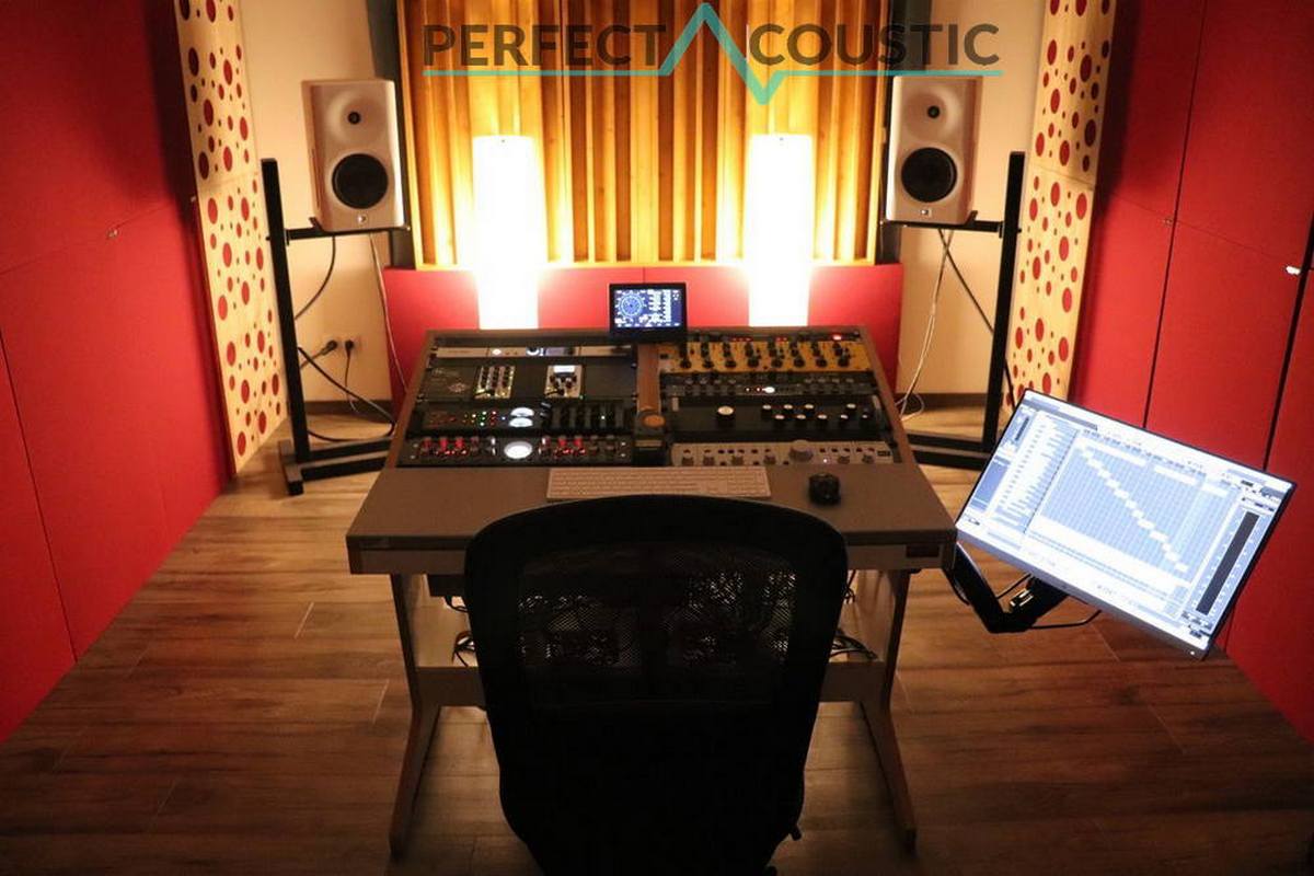 studiové akustické panely – malé domácí studio
